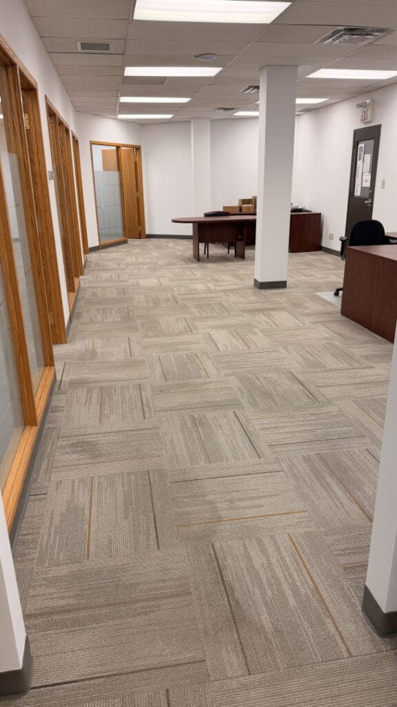 carpet tile Installation 1